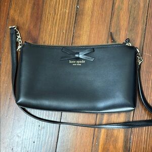 Kate Spade Black Crossbody Bag with Adjustable Strap